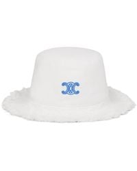 Celine - Triomphe Bucket Hat - Lyst
