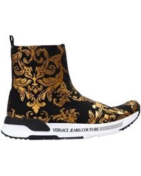 Versace Jeans Couture - Printed Leisure Sports Shoes - Lyst