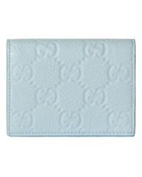 Gucci - Gg Emblem Mini Wallet - Lyst