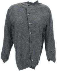 Junya Watanabe - Asymmetric Button-Up Cardigan - Lyst