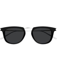 Saint Laurent - Eyewear Square Frame Sunglasses - Lyst