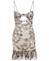 Nensi Dojaka - Sequin-Embellished Cutout Minidress - Lyst