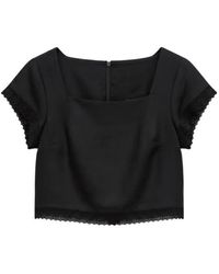 Posse - Square Neck Top - Lyst