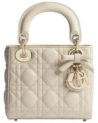 Dior - Mini Lady Bag With Chain - Lyst