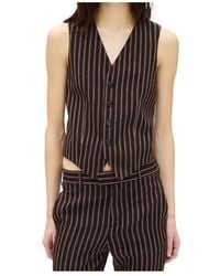 Ann Demeulemeester - Stanse Classic Waistcoat - Lyst