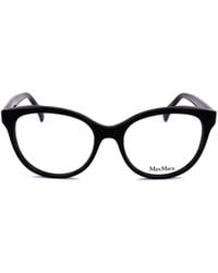 Max Mara - Cat-Eye Frame Glasses - Lyst