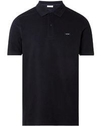 Calvin Klein - Short-Sleeved Polo Shirt - Lyst