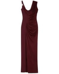 Versace - Asymmetrical Evening Dress - Lyst