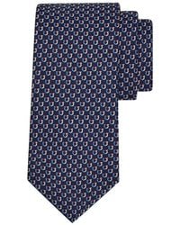 Ferragamo - Bicolor Gancini Jacquard Tie - Lyst