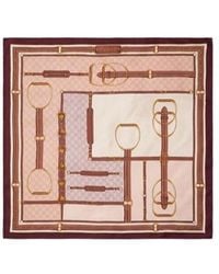 Gucci - Printed Twill Scarf - Lyst