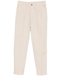 Eleventy - Elasticated-Waist Chino Trousers - Lyst