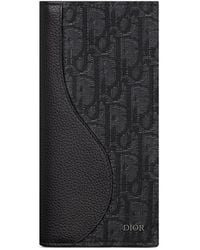 Dior - Saddle Long Vertical Wallet - Lyst