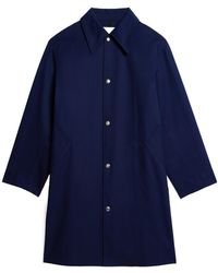 Ami Paris - Press-Stud Shirt Coat - Lyst