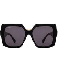 Max Mara - Square Frame Sunglasses - Lyst