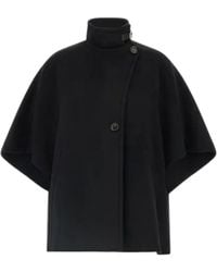 Max Mara - Derrik High Neck Cape - Lyst