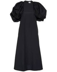Comme des Garçons - Puff-Sleeve Cotton Poplin Maxi Dress - Lyst