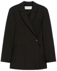 iBlues - Notched-Lapel Double-Breasted Blazer - Lyst