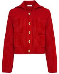 Ferragamo - Cardigan With Gancini Buttons - Lyst