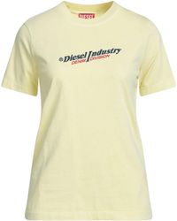 DIESEL - Plain Colour T-Shirts - Lyst