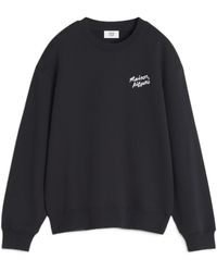 Maison Kitsuné - Maison Kitsun Handwriting Comfort Sweatshirt - Lyst