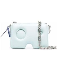 Off-White c/o Virgil Abloh - Burrow-20 Leather Shoulder Bag - Lyst