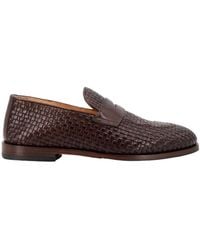 Brunello Cucinelli - Interwoven-Designed Slip-On Loafers - Lyst