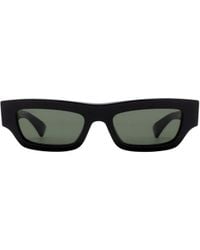 Gucci - Eyewear Rectangle Frame Sunglasses - Lyst