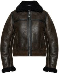Samsøe & Samsøe - Shearling-Collar Jacket - Lyst