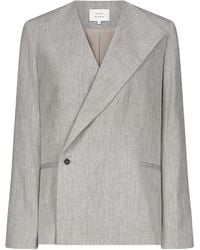 Loulou de Saison - Suna Asymmetric Tailored Jacket - Lyst