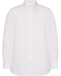 The Row - Tomek Poplin Shirt - Lyst