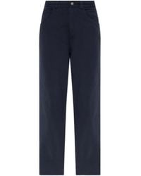 MM6 by Maison Margiela - Raw Edged Trousers - Lyst