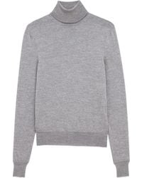 Saint Laurent - Cassandre Turtleneck Long-Sleeved Jumper - Lyst