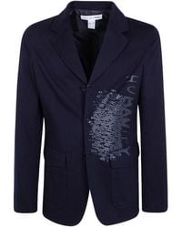 Comme des Garçons - Comme Des Garçons Shirt Graphic Printed Jacket - Lyst