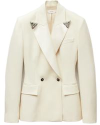 Versace - Double-Breasted Tailored Blazer - Lyst