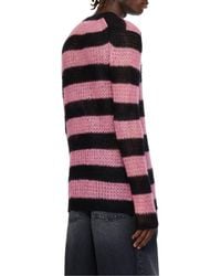 we11done - Striped Sweater - Lyst