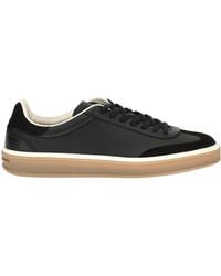 Loro Piana - Almond Toe Lace-Up Sneakers - Lyst