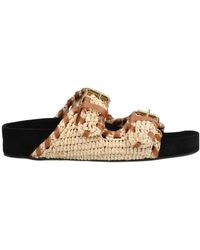 Isabel Marant - Round Head Slippers - Lyst