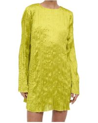 STAUD - Round Neck Dress - Lyst