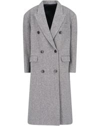 Isabel Marant - Double-Breasted Coat - Lyst