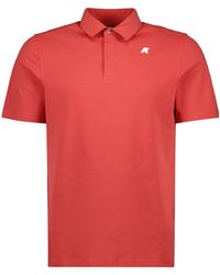 K-Way - Vincelle Light Stretch Jersey Polo Shirt - Lyst