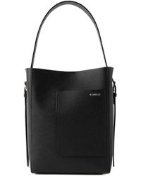 Valextra - Open Top Mini Bucket Bag - Lyst