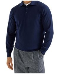 Brunello Cucinelli - Cashmere Knit Polo Shirt - Lyst