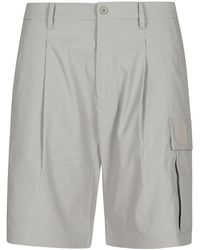 C.P. Company - Logo Pocket Cargo Shorts - Lyst