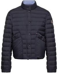 Moncler - Grenoble Madulains Logo Patch Quilted Jacket - Lyst