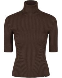 Herno - Ribbed-Knit Turtleneck Sweater - Lyst