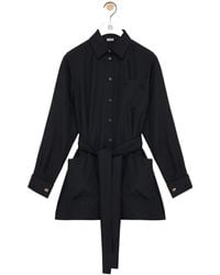 Loewe - Belted Blouse - Lyst