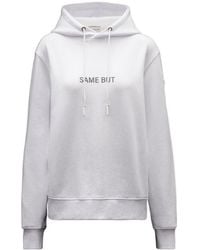 Moncler - Slogan-Print Hoodie - Lyst
