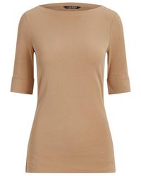Ralph Lauren - Judy Medium-Sleeve T-Shirt - Lyst