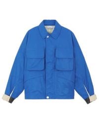 Stone Island - Marina Plated Reflective Jacket - Lyst