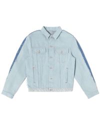 Heron Preston - Patchwork Denim Jacket - Lyst